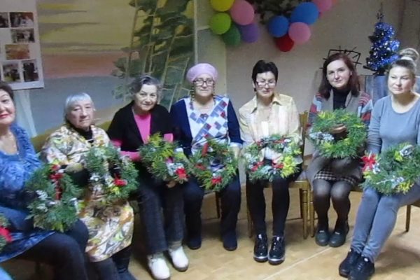 Мастер – класс: «Рождественский венок»